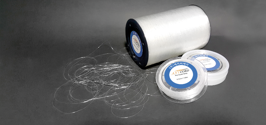 CLEAR ELASTIC CORD (Crystal Tec)